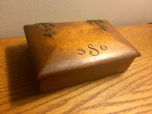 Antique Wooden Lil Box