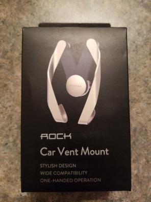 Car vent phone mount gold