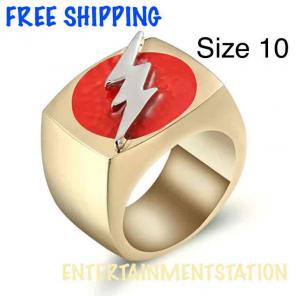 The Flash Gold colored Ring