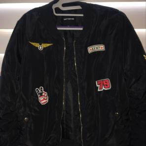 Better Be-Bomber jacket With Patches