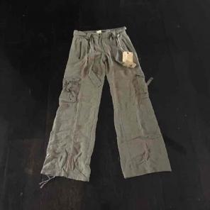 NWT Da-Nang Cargo Pants 100% Silk XS