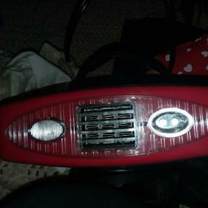 Portable 12v Heater,Fan and light all In