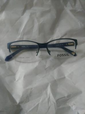 Fossil Semi Rimless Prescription Frames