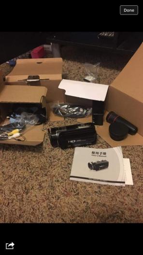 HD 1080 High Definition Cam Corder