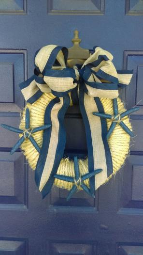 Starfish Nautical Wreath
