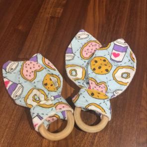 Cookies & Donuts Natural Teether