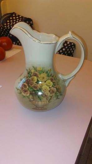 Brand New Floral Pitcher