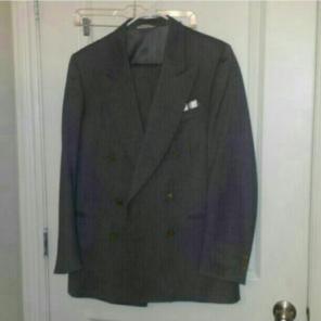 LN Mens Gray Lanvin Suit! READ DESCRIP!!