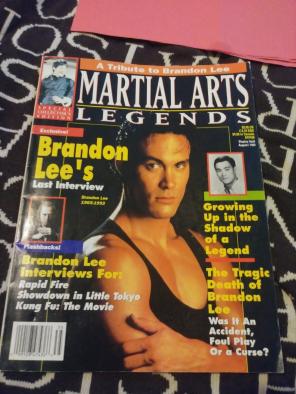Collectible Magazine @ death Brandon Lee