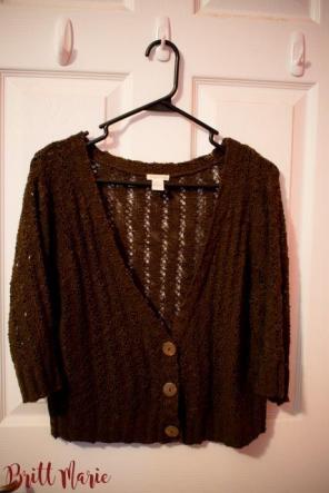 Brown Maurices bolero