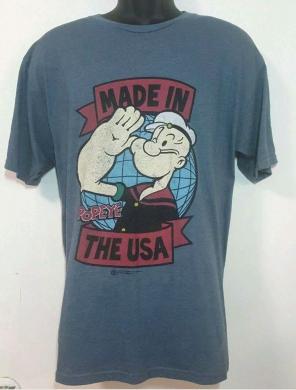 Popeye Made in USA Retro T-Shirt size LG