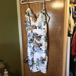 Cute Floral Print Dress