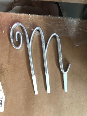 M Logo Cake Topper