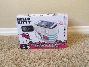 Hello Kitty Wireless Clock Radio