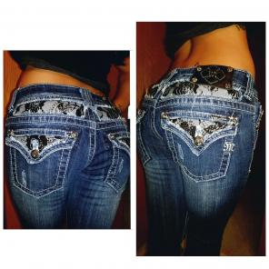 Miss me boot cut/straight NWOT size 26