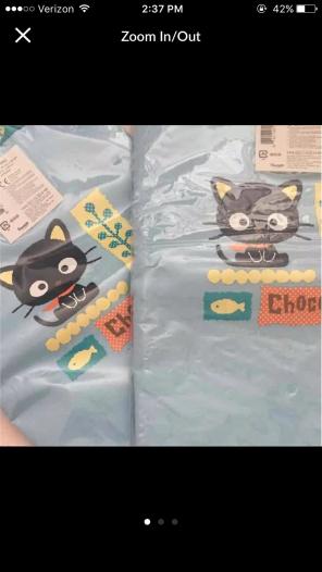 3 Sanrio Chococat Laundry Bag