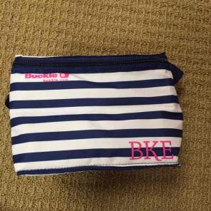 NWT Navy Blue and White Buckle Thermal