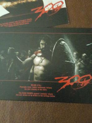 300 movie lithographs ft. Gerard Butler