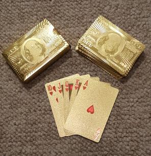 24K Gold Foil Plated High-grade Cards