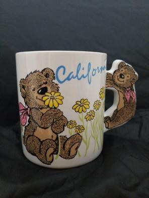 California Bear Mug Karol Westing Japan