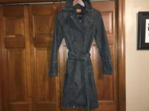 James Jeans Denim Trench Coat