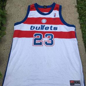 Washington bullets Jordan jersey