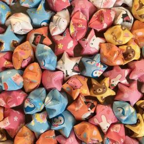 110 Origami Lucky Stars