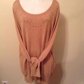 NWOT Tan Sweater