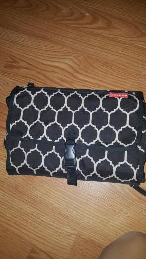 Skip hop diaper changer and storarge