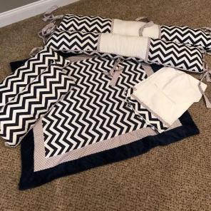 Custom Made Baby Boy Bedding