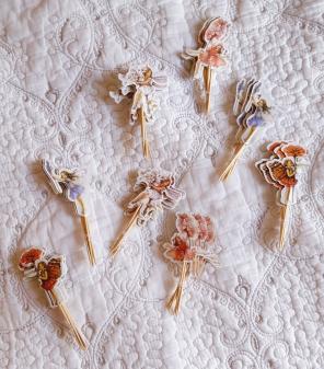 Floral Garden Fairy Picks