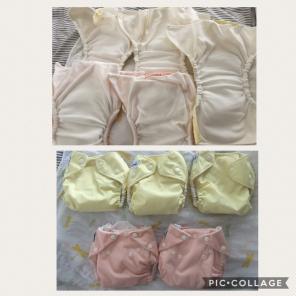 5 Fuzzibunz Cloth Diapers