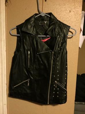 leather vest