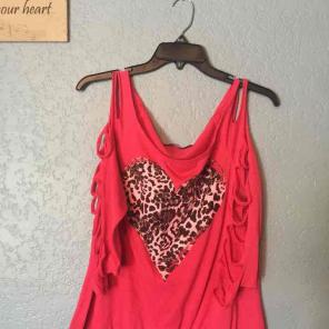 Pretty cold shoulder top