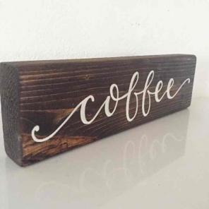Handmade wooden block