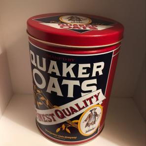 1992 Limited Edition Quaker Oats Tin