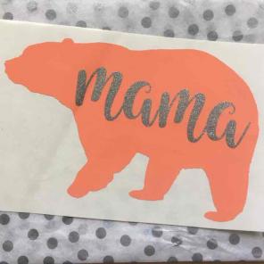 Mama Bear Decal
