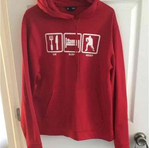 Hockey hoodie