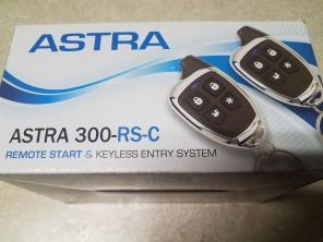New Astra keyless entry and remote start