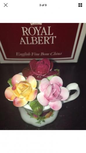 Royal Albert Miniature Rose Vase