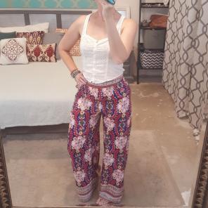 Mix Nouveau Wide Leg High Rise Pants