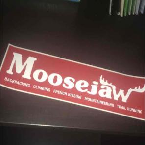 Moosejaw Big Sticker