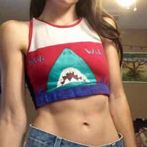 JAUZ inspired vintage sports bra