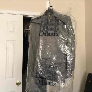 Calvin Klein slim fit gray suit set
