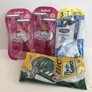 Bic & Schick shavers bundle