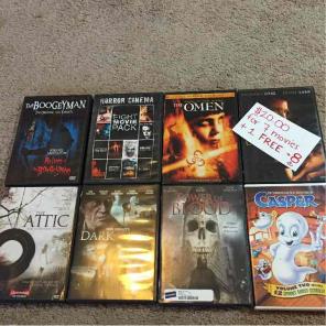 8 HORROR MOVIES + Horror Pack DVD