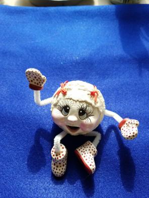 Ceramic Snowball - Red