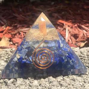 Lapis Lazuli Orgone Pyramid