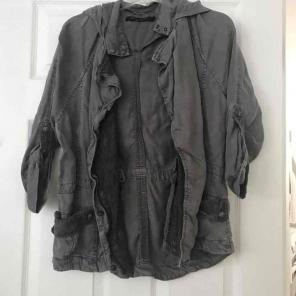 Grey lace jacket