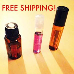 Doterra and Aveda products